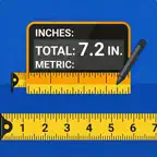 Feet Inch Cut Calculator iOS Icon