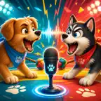 Bark Battle: Voice Party Game iOS Icon