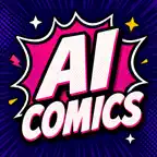 AI Comics: Photo to Comic iOS Icon