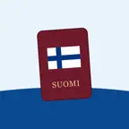 Kansalaisuuskoe – citizenship iOS Icon