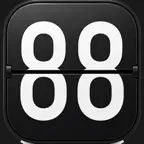 简洁时钟 - 极简 翻页 简洁 flip 专业 桌面时钟 iOS Icon