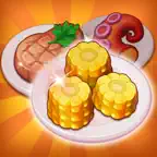 Grill Drop Master: Food Shelf icon