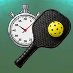 Pickleball Court Timer iOS Icon