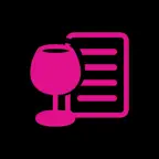 Pink Pour: Wine Journal iOS Icon