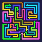 Neon Arrows iOS Icon
