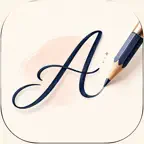 Cursive Practice - Letter+ iOS Icon