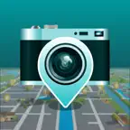GPS Photo: Location Map Tags iOS Icon