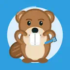 Toothbrush Timer: BrushBeaver iOS Icon