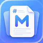 MarkView - A Markdown Viewer iOS Icon