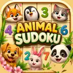 Sudoku Animal World Game iOS Icon