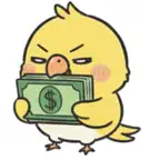 tiny cute parrot iOS Icon