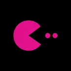 Pink Chomp: Maze Games iOS Icon