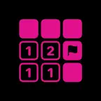 Pink Lattice: Minesweeper iOS Icon