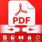 compress pdf, reduce pdf size iOS Icon