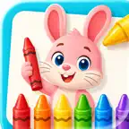Toddler Kids Coloring Games iOS Icon