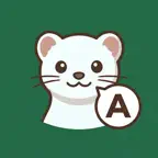 オコジョ英会話 オフラインで話す英語練習 iOS Icon