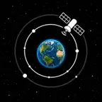 Satellite Tracker 3D Sky Radar iOS Icon