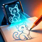 Tracely: AR Draw & Sketch iOS Icon