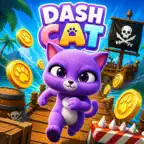 Dash Cat Runner Adventure Game Icon