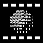 MojiCam - ASCII Art Video iOS Icon