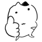 Cute & Crinkly Nyangi Stickers iOS Icon