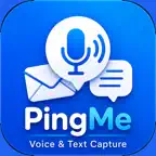 PingMe: Voice & Text Capture iOS Icon