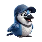 Blue Jay Cap Stickers Icon
