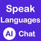 Speak Languages AI Chat iOS Icon