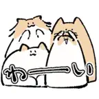 The cats mochiwasabi Stickers iOS Icon
