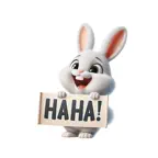 Haha Bunny Stickers Icon