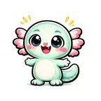 Axolotl Emoji iOS Icon