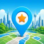 Review City: Travel Ratings iOS Icon