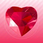 Classic Heart Stickers iOS Icon
