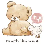 Muchikkuma The bear Stickers iOS Icon