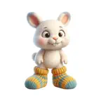 Bunny Socks Stickers Icon