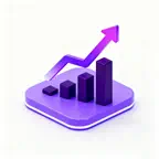 Chart Maker Bar Line Pie Graph icon