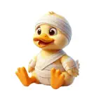 Bandage Duckling Stickers Icon