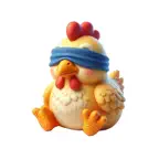 Blindfold Chicken Stickers Icon
