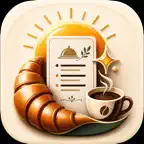 AI Breakfast Menu Maker Design iOS Icon