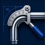 Conduit Bending with Offset iOS Icon