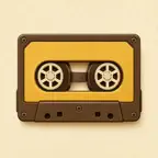 MixTape: Retro Music Player iOS Icon