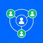 人脈マップ - その人まで、誰を辿ればいい？ iOS Icon