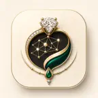 AI Jewelry Design Craft Studio iOS Icon