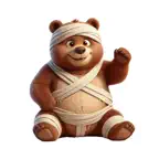 Bandage Bear Stickers Icon