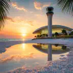 NW Florida Beaches ECP Airport iOS Icon