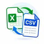 Excel to CSV : Easy Converter iOS Icon