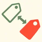 Unit Price Pair iOS Icon