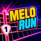 Melo Run: Learn Guitar Songs iOS Icon