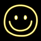 Neon Vibes Sticker iOS Icon