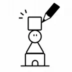 お絵描きタワーバトル iOS Icon